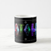 Mug Le Natalie nommé - nom dans les lumières (Centre)