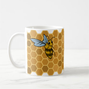 Mug Le nid d'abeilles gaffent des abeilles