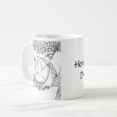 Mug - Le nid du dragon à la couleur (Devant gauche)