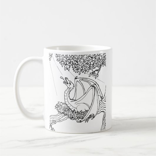 Mug - Le nid du dragon à la couleur (Gauche)