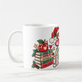 Mug Le Noël de l'enseignant préféré de Santa (Gauche)