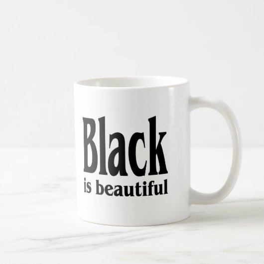 Mug Le noir est beau (Droite)