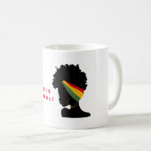 Mug Le noir est beau (Devant droit)