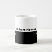 Mug Le noir et blanc de base (Centre)