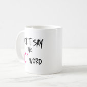 Mug Le noir orphelin | n'indiquent pas le C-Mot (Devant gauche)