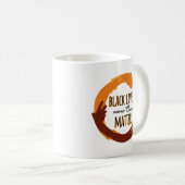 Mug Le noir vit plus que de la matière (Devant droit)