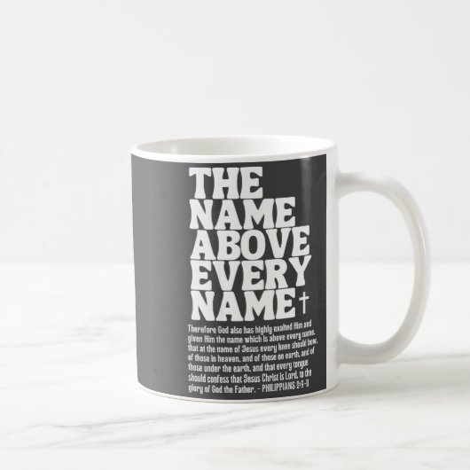 Mug Le Nom Au-Dessus De Chaque Nom Costume Jésus Chrét (Droite)