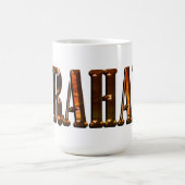 Mug "Le nom de dimension orange de Graham" (Centre)