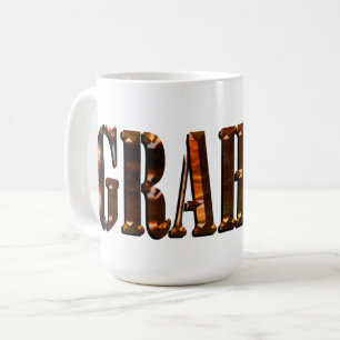 Mug "Le nom de dimension orange de Graham"