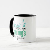 Mug Le nom de Nana, et détérioration du jeu (Devant gauche)