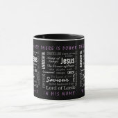 Mug Le nom puissant de Jésus chrétien (Centre)