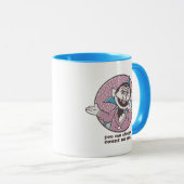 Mug Le nombre | Vous Pouvez Toujours Compter Sur Moi (Devant droit)