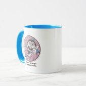 Mug Le nombre | Vous Pouvez Toujours Compter Sur Moi (Devant gauche)