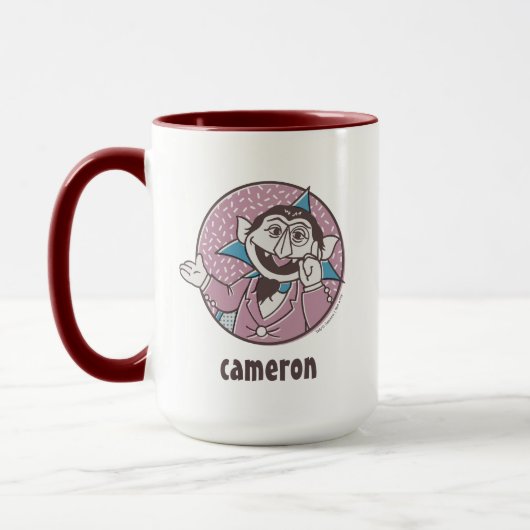 Mug Le nombre | Vous Pouvez Toujours Compter Sur Moi (Gauche)