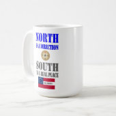 MUG LE NORD EST UNE DIRECTION (Devant gauche)