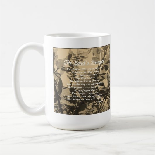 Mug Le Notre Père (Gauche)