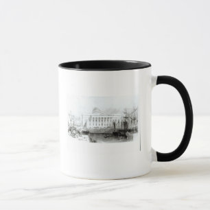 Mug Le nouveau bureau de douane, Liverpool, c.1830