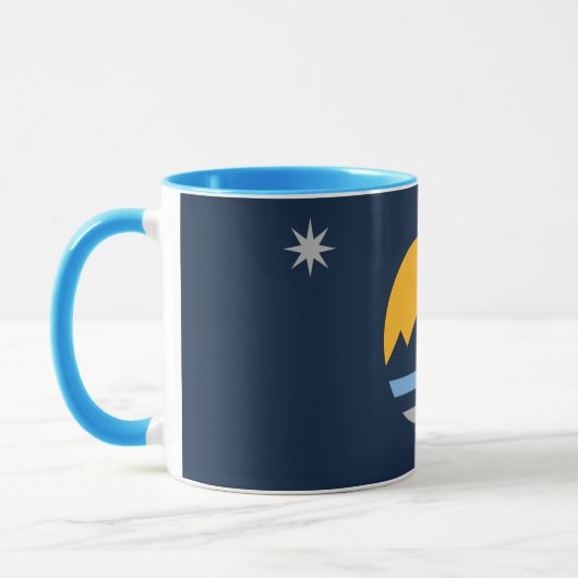 Mug Le nouveau drapeau de Reno, Nevada (Gauche)