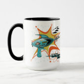 Mug Le nouveau jeu de rayons Galaxy 3000 (Gauche)