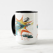 Mug Le nouveau jeu de rayons Galaxy 3000 (Devant gauche)