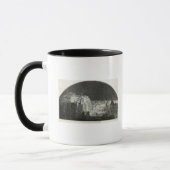 Mug Le nouveau panorama de Burford de Naples par clair (Gauche)