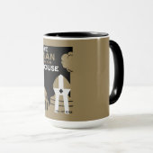 Mug Le nouveau pape 2025 (Devant droit)