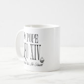 Mug Le Nouveau Pape Léon XIV Nous Dirige Dans La Foi I (Devant gauche)