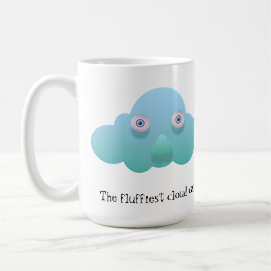 Mug Le nuage le plus souple peut apporter une goutte d (Gauche)