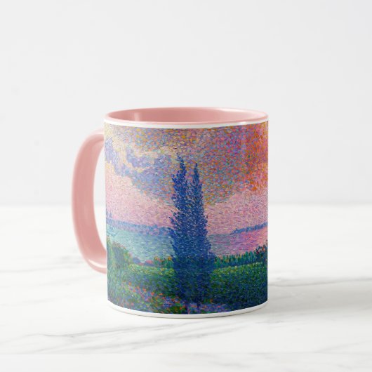 Mug Le nuage rose, tableau de Henri-Edmond Cross (Devant gauche)