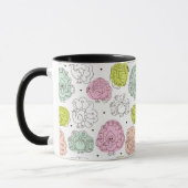 Mug le paon badine le cru de papier peint (Gauche)