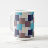 Mug Le paon sur la plage (Devant gauche)