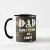 Mug Le papa, commandant en chef de militaires de Camo (Gauche)