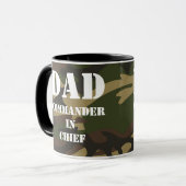 Mug Le papa, commandant en chef de militaires de Camo (Devant gauche)