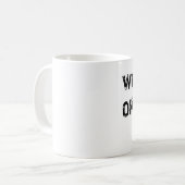 Mug Le papa d'Okayest du monde, prennent 2 (Devant gauche)