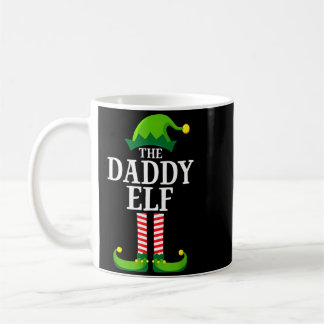 Mug Le papa elfe Noël famille appariement Xmas papa