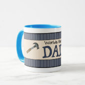 Mug Le papa est le meilleur (Devant gauche)