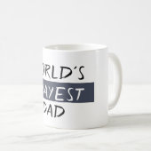 Mug Le papa le plus drôle du monde (Devant droit)
