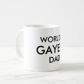 Mug le papa le plus gai du monde (Devant gauche)