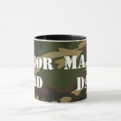 Mug Le papa principal, militaires de Camo engendrent (Centre)