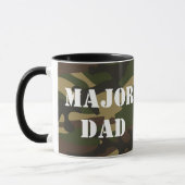 Mug Le papa principal, militaires de Camo engendrent (Gauche)