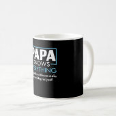 Mug Le papa sait que tout ne sait pas font rapidement (Devant droit)