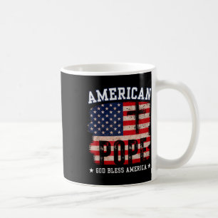 Mug Le pape américain Leo Xiv Tee - shirts chrétiens V