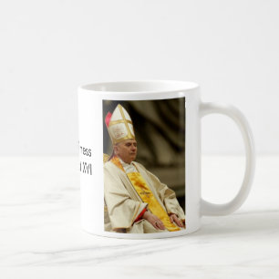 Mug Le pape Benoît XVI, le pape Benoît XVI, son Holi