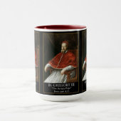 Mug Le Pape Grégoire III "Le Pape Syrien" (Centre)