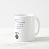 Mug Le Pape Jean-Paul II cite la musique (Devant droit)