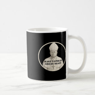 Mug Le pape Trump drôle Trump Vatican Christian Retro