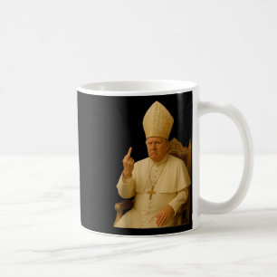 Mug Le pape Trump drôle Trump Vatican Christian Retro