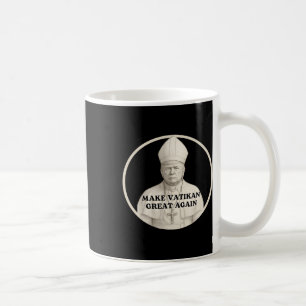 Mug Le pape Trump drôle Trump Vatican Christian Retro