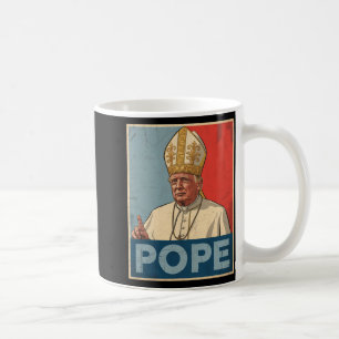 Mug Le pape Trump drôle Trump Vatican Christian Retro