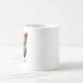 Mug Le papillon arc-en-ciel transforme la motivation d (Centre)